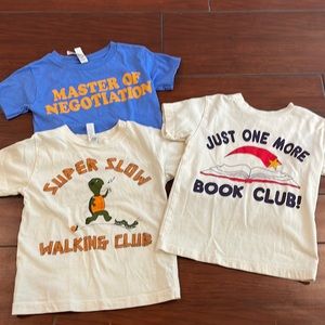 Ambitious Kids Toddler Boys 3T T Shirts Short Sleeved